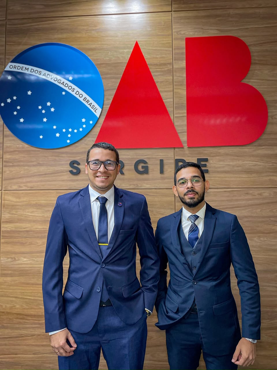 Dr. Evandro Junio e Dr. Renan Ribeiro na OAB Sergipe
